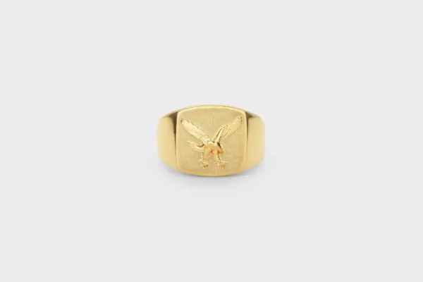 <b> IX STUDIOS </b> <br> Eagle Signet Ring